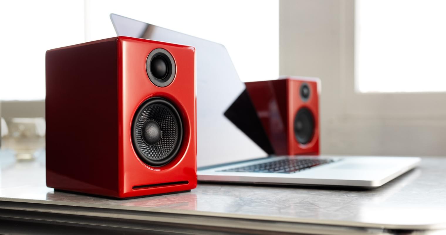 Red speaker