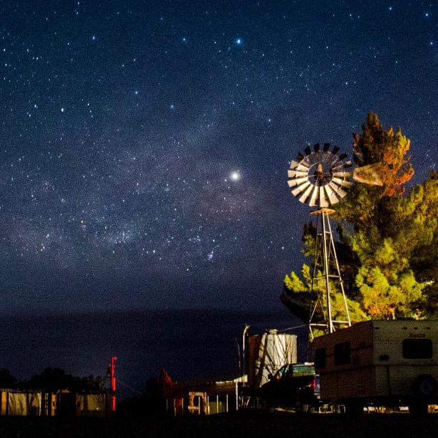 Photo of night sky